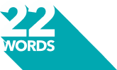 Logo da 22 Words